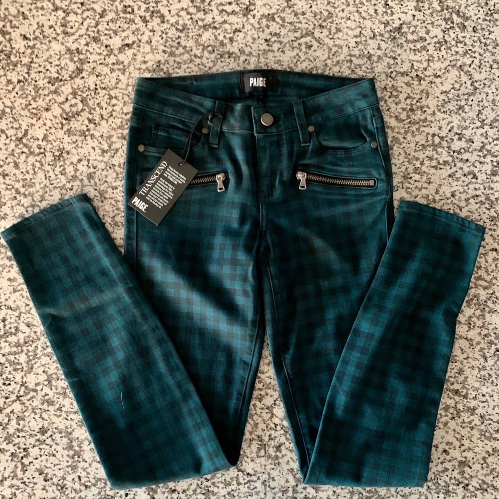 Plaid Paige Jean Legging - NWT - Size 26 - SO SOFT